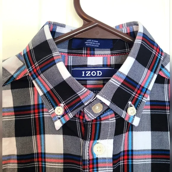 Izod Boys Dress Shirt - Picture 2 of 3